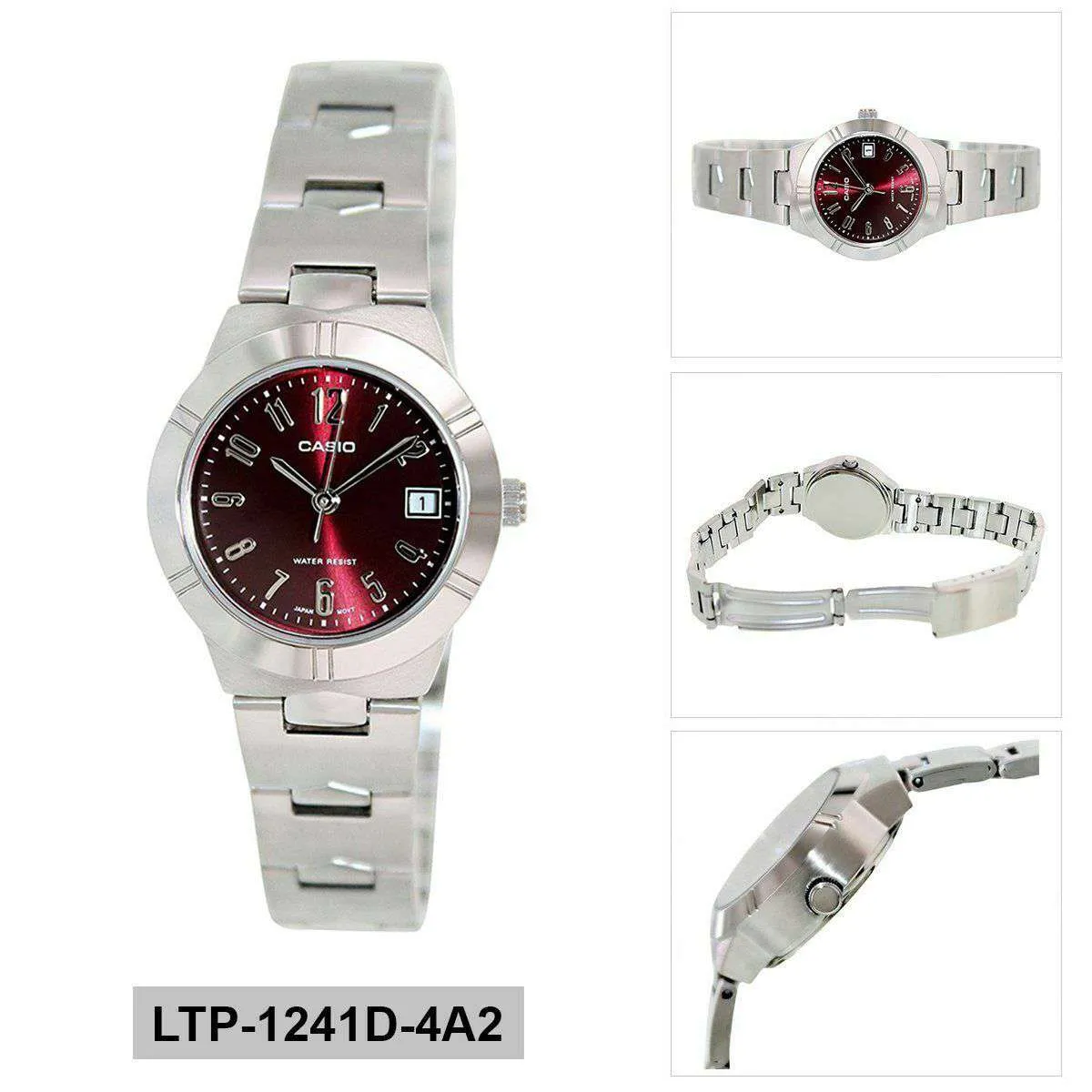 Casio Vintage LTP-1241D-4A2DF Silver Watch for Women