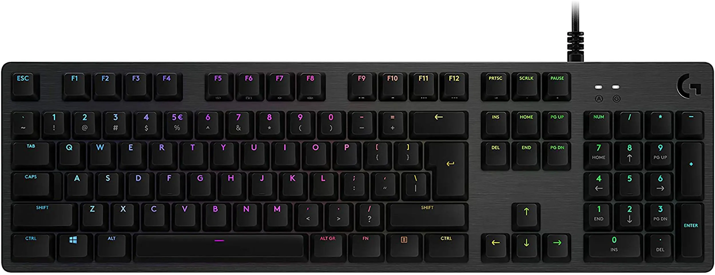 [CLEARANCE] Logitech G512 Carbon LIGHTSYNC RGB Mechanical Gaming Keyboard (3 Switches Option: GX Blue, GX Brown, GX Red)