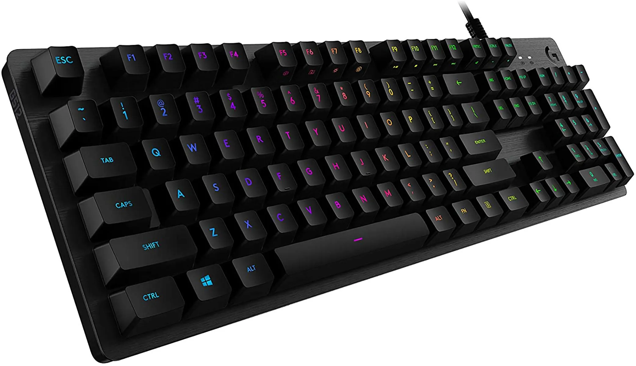 [CLEARANCE] Logitech G512 Carbon LIGHTSYNC RGB Mechanical Gaming Keyboard (3 Switches Option: GX Blue, GX Brown, GX Red)