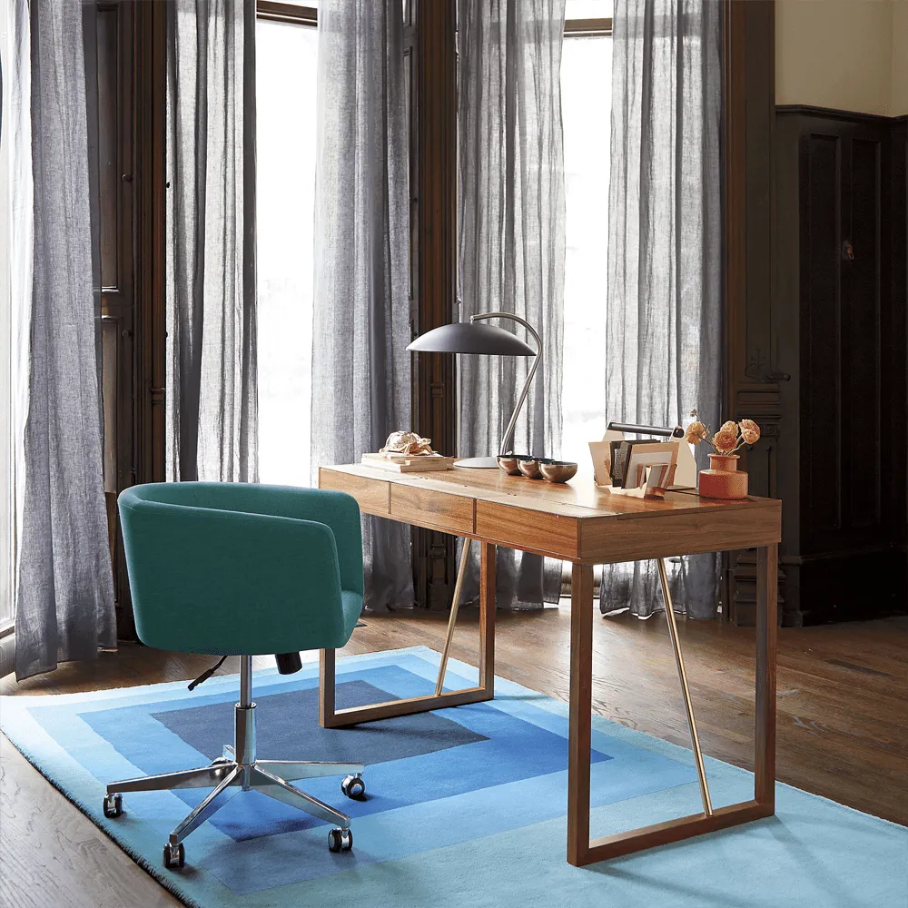 Coup Teal Office Chair