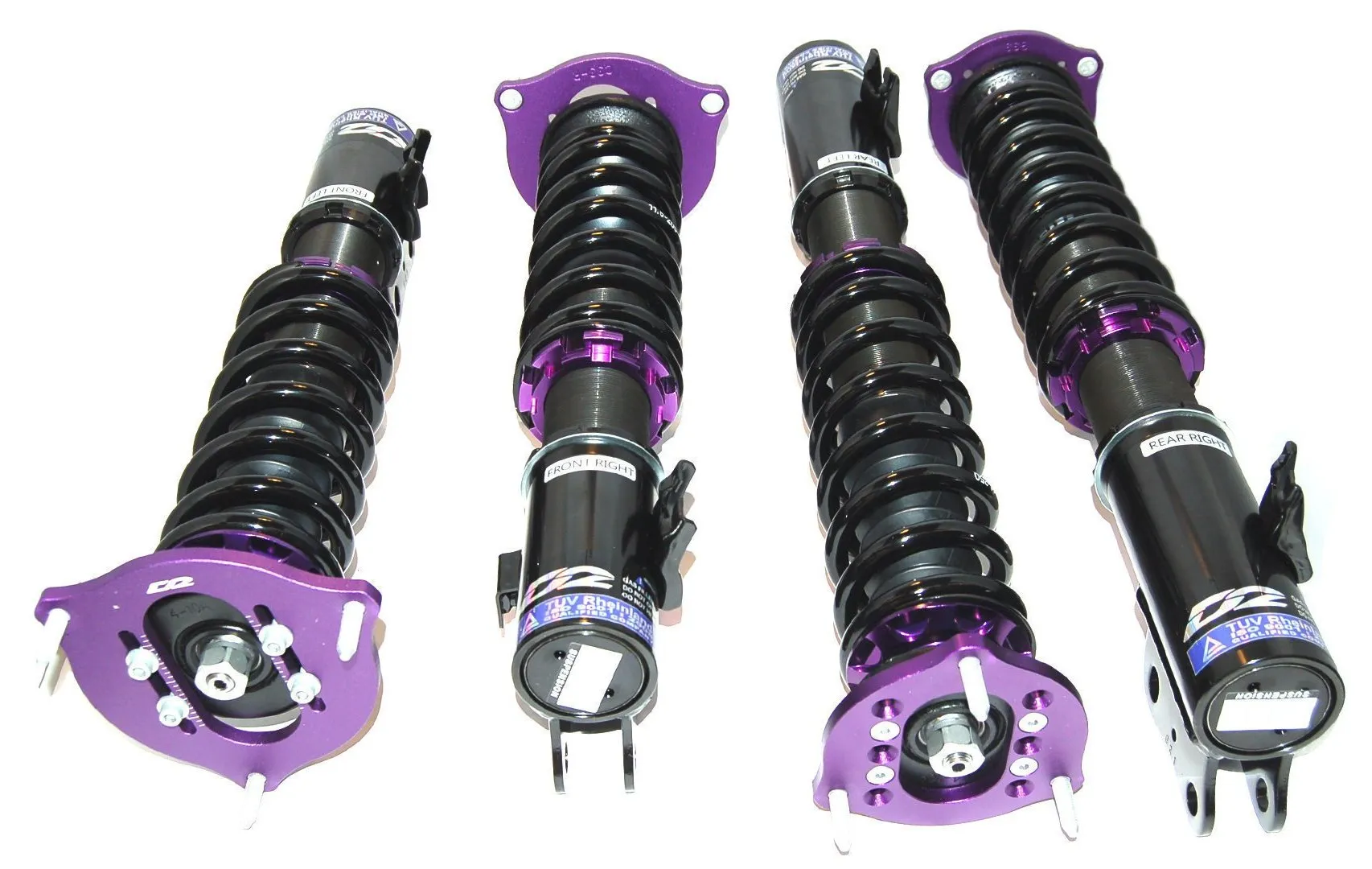 D2 Racing RS Coilovers Dodge Charger / Challenger RWD (2011-2022) 36 Way Adjustable Suspension