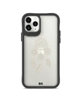 DailyObjects Off White Dreams Black Hybrid Clear Case Cover For iPhone 11 Pro Max