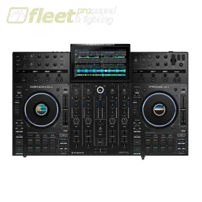 DENON DJ PRIME 4  STANDALONE 4-DECK DJ CONTROLLER W/ AMAZON MUSIC