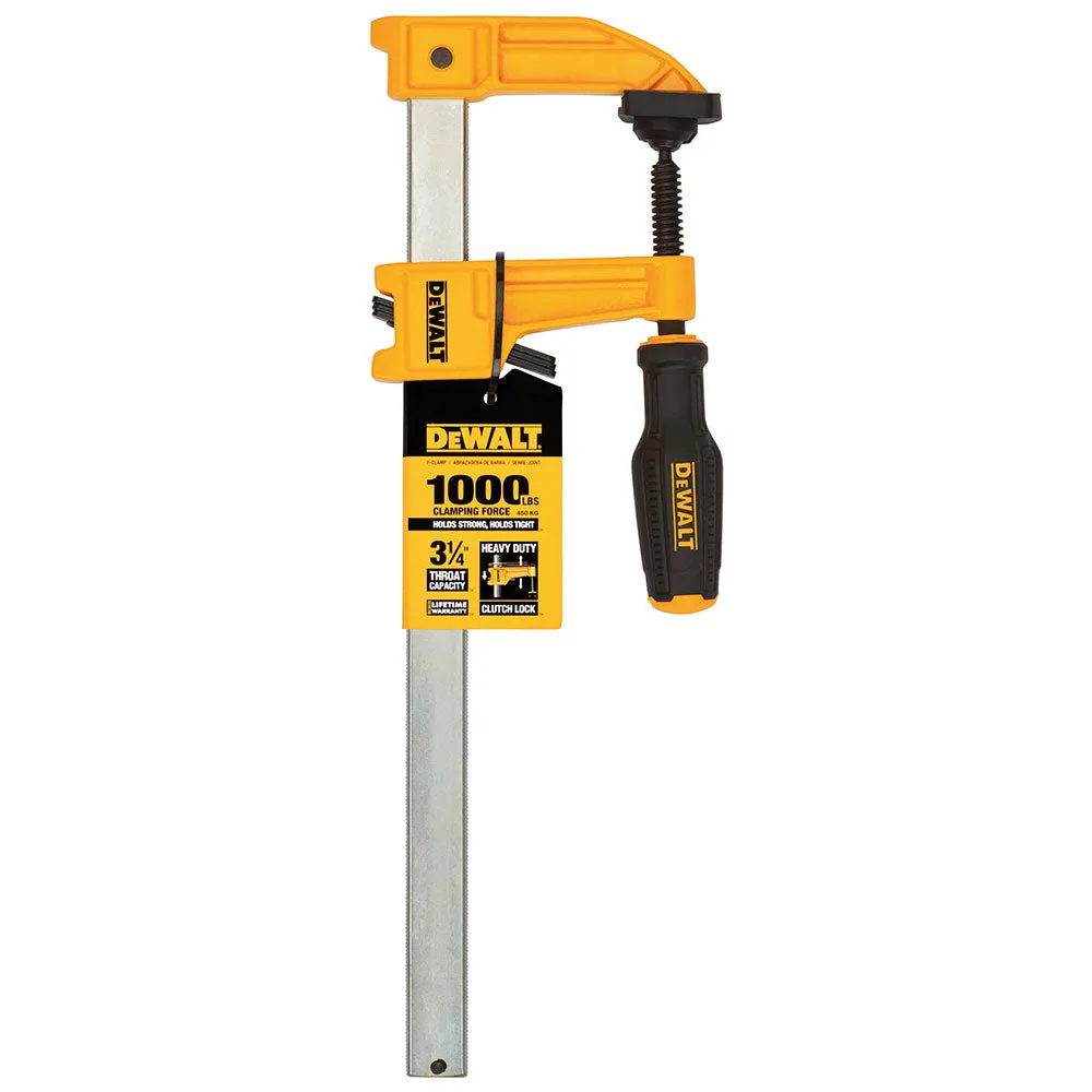 DeWalt DWHT83265 12" Heavy Duty Bar Clamp