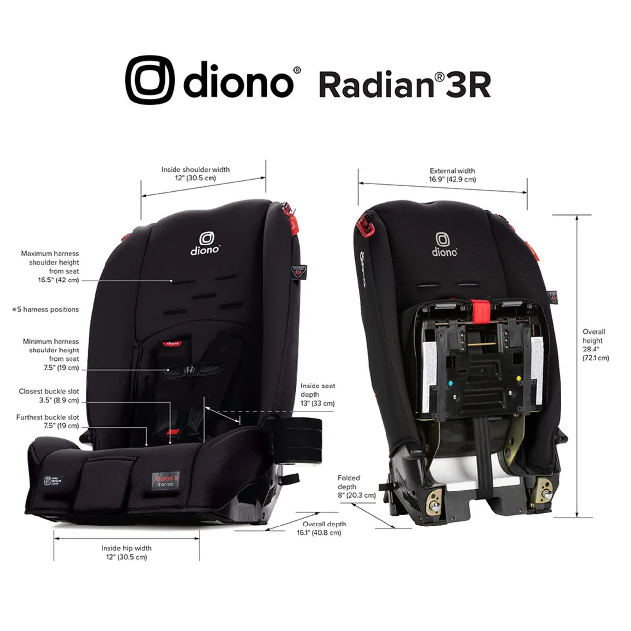 Diono Radian 3R Convertible Car Seat