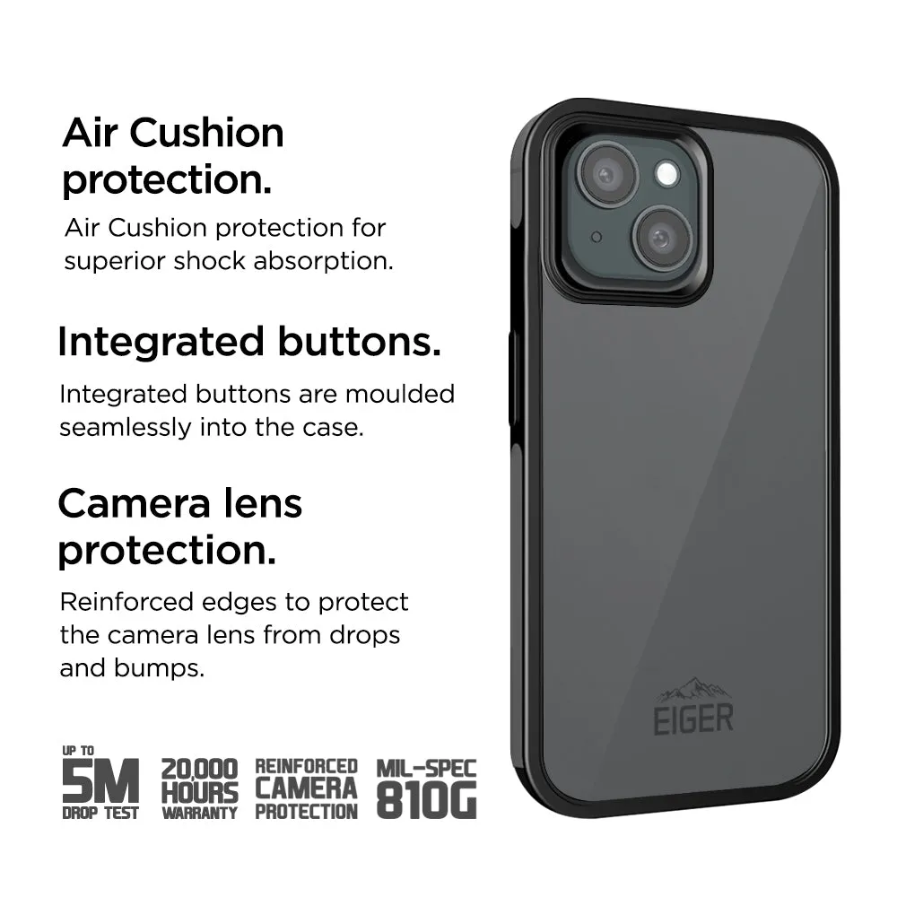 Eiger Pro MountainAir Case for Apple iPhone 15 in Black