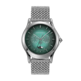 Emporio Armani Silver Tone Analogue Watch ARS4210