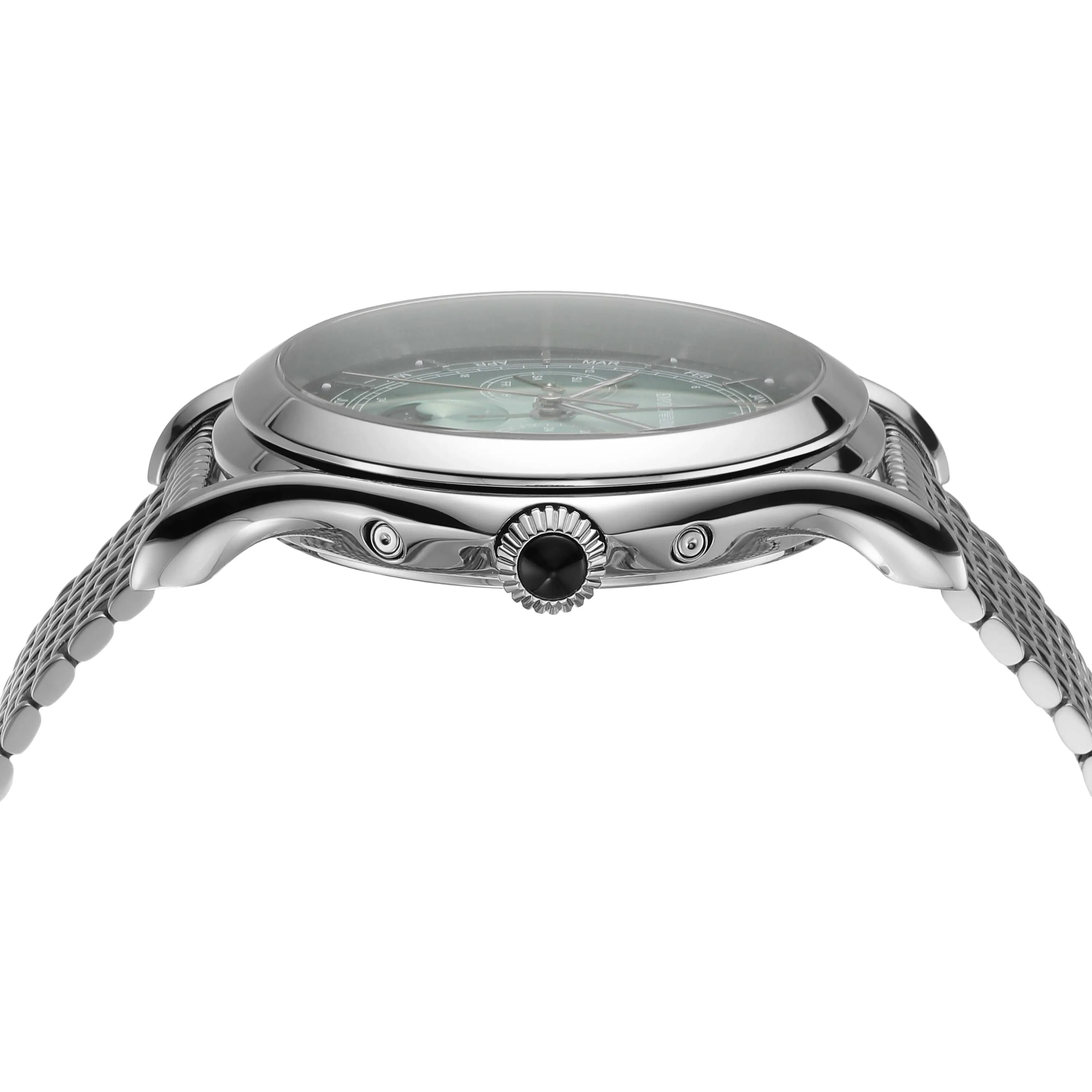 Emporio Armani Silver Tone Analogue Watch ARS4210