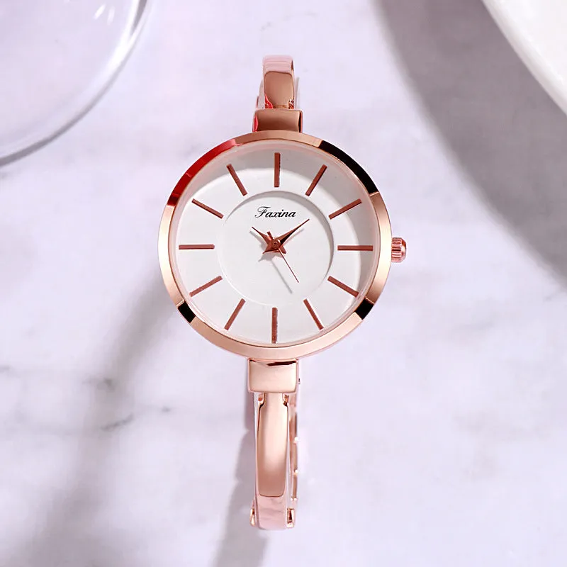 Fashion 4 Pcs Set Bracelet  Women's Watch