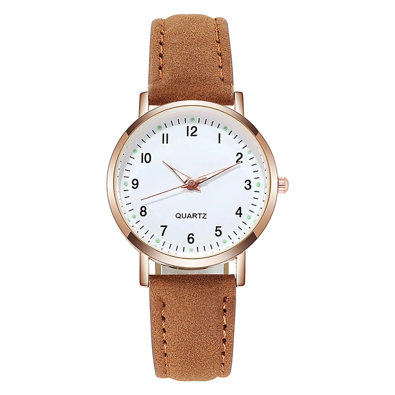 Fashion Leather Belt Watch: Stylish Ladies' Quartz Wristwatch - Trendy Timepiece for Women's Fashion