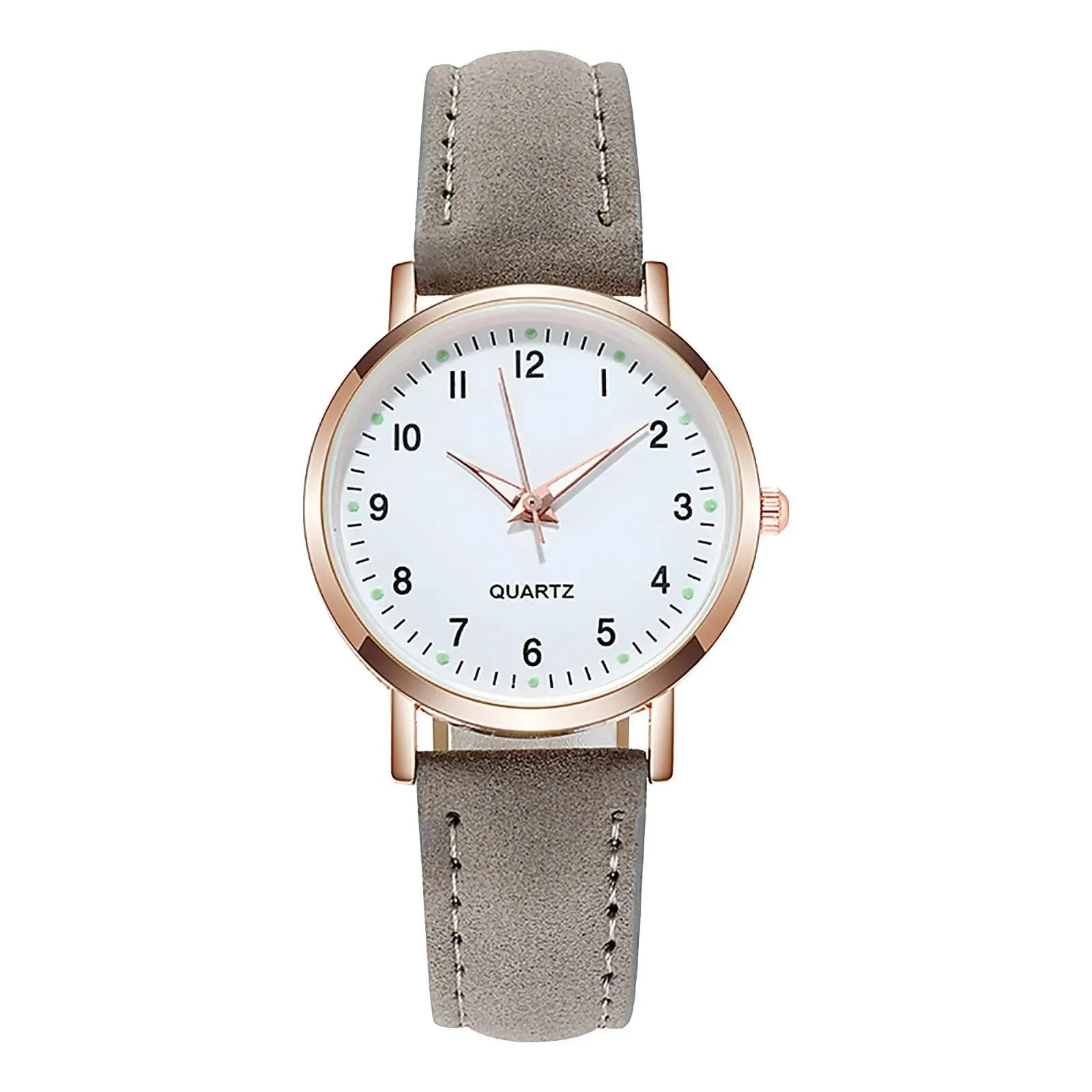 Fashion Leather Belt Watch: Stylish Ladies' Quartz Wristwatch - Trendy Timepiece for Women's Fashion