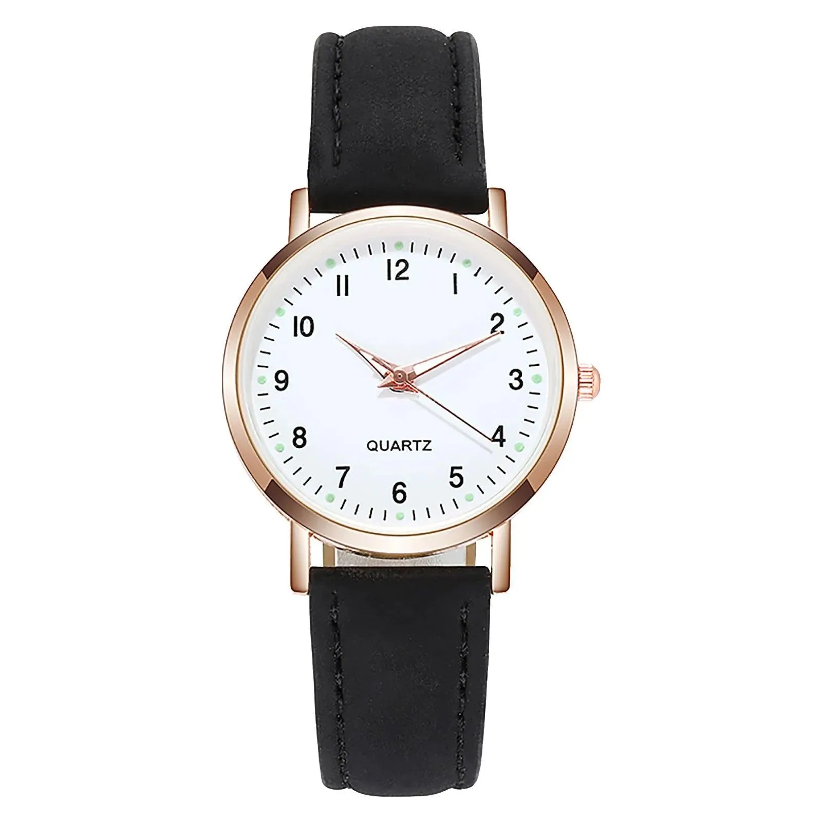 Fashion Leather Belt Watch: Stylish Ladies' Quartz Wristwatch - Trendy Timepiece for Women's Fashion