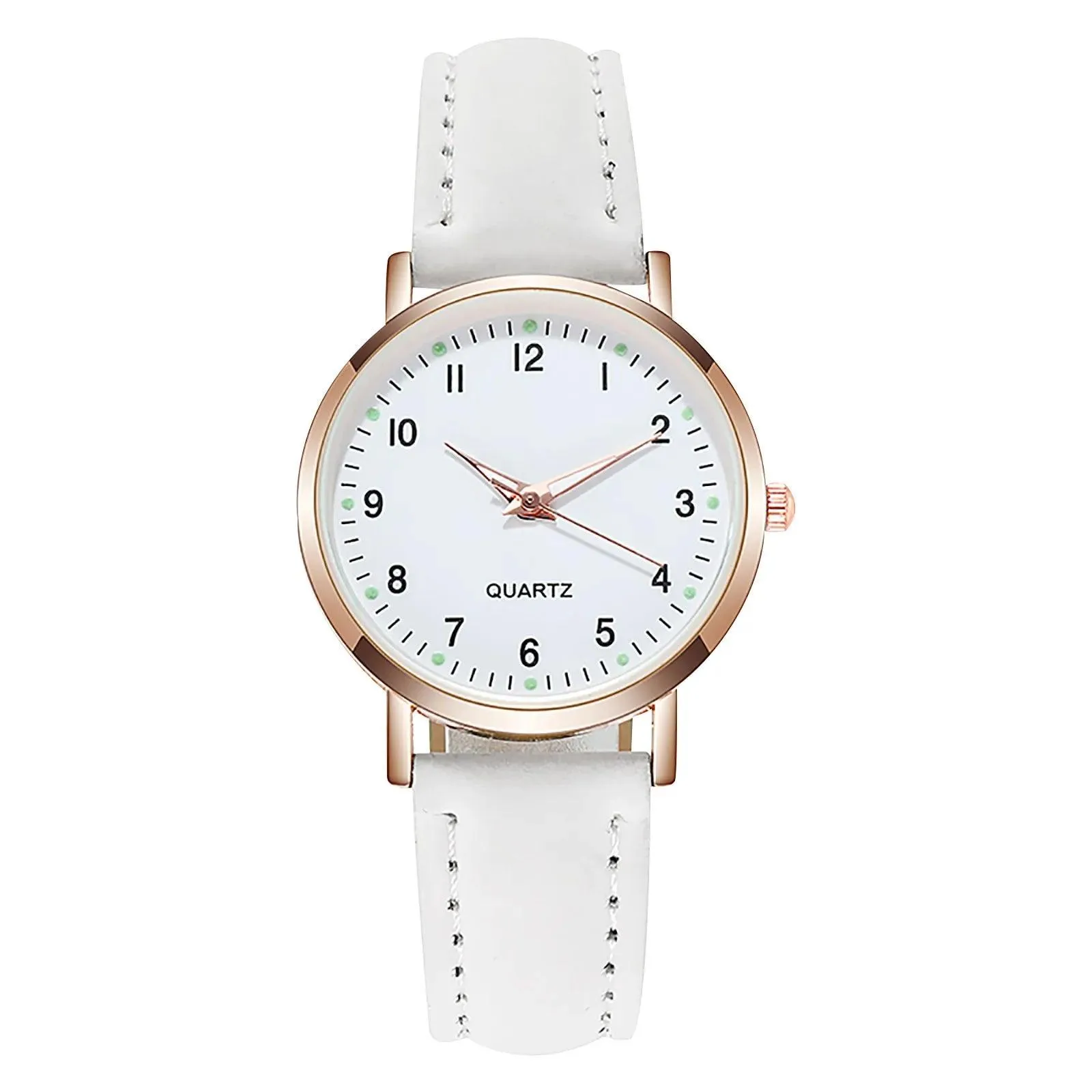 Fashion Leather Belt Watch: Stylish Ladies' Quartz Wristwatch - Trendy Timepiece for Women's Fashion