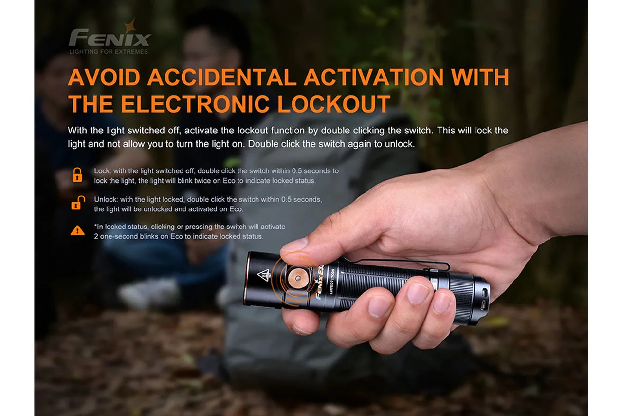 Fenix E35 V3.0 3000 Lumen USB-C Rechargeable LED Flashlight with 5000mAh Battery