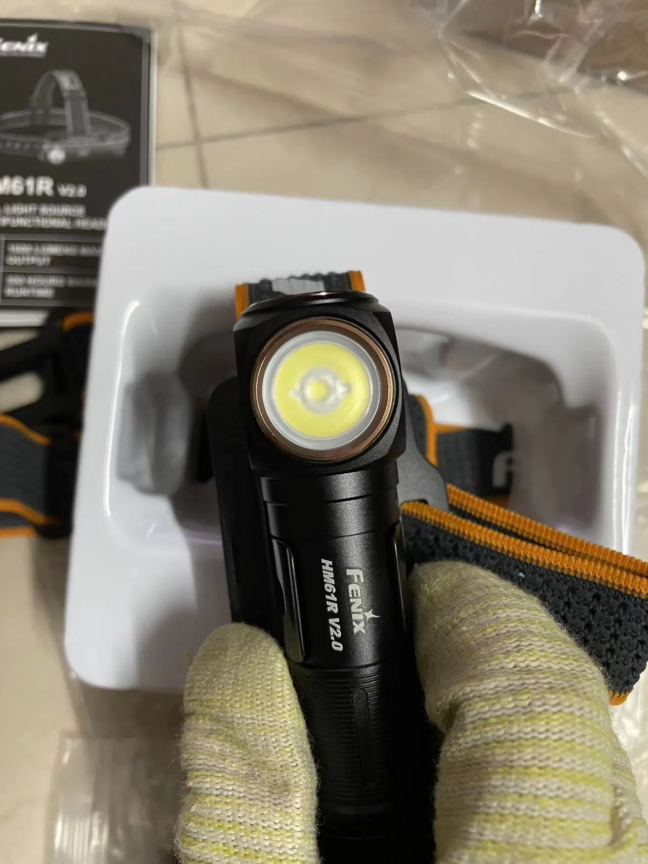 FENIX HM61R V2.0 RECHARGEABLE HEADLAMP