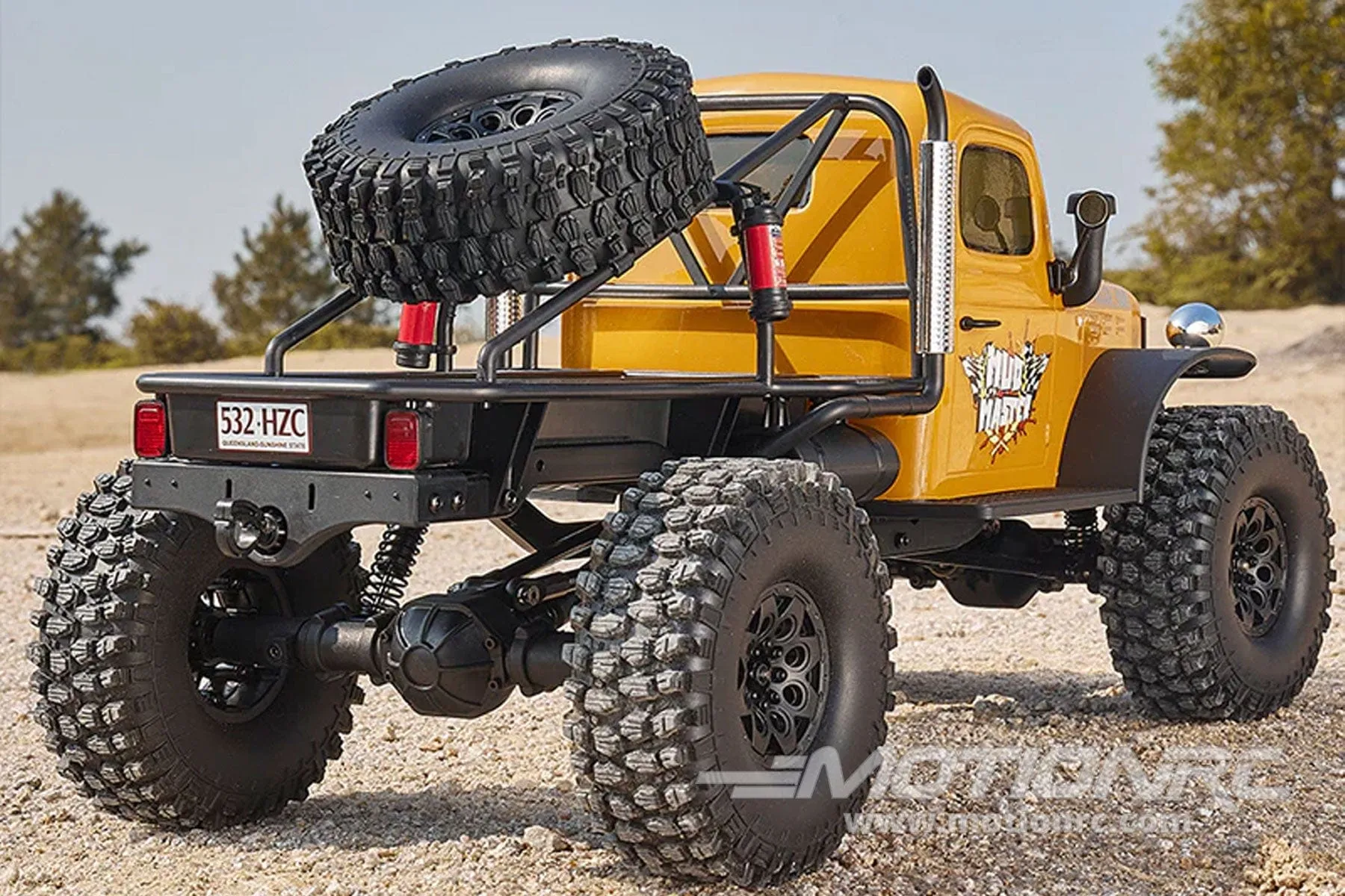 FMS Atlas 4x4 Yellow 1/10 Scale 4WD Crawler - RTR