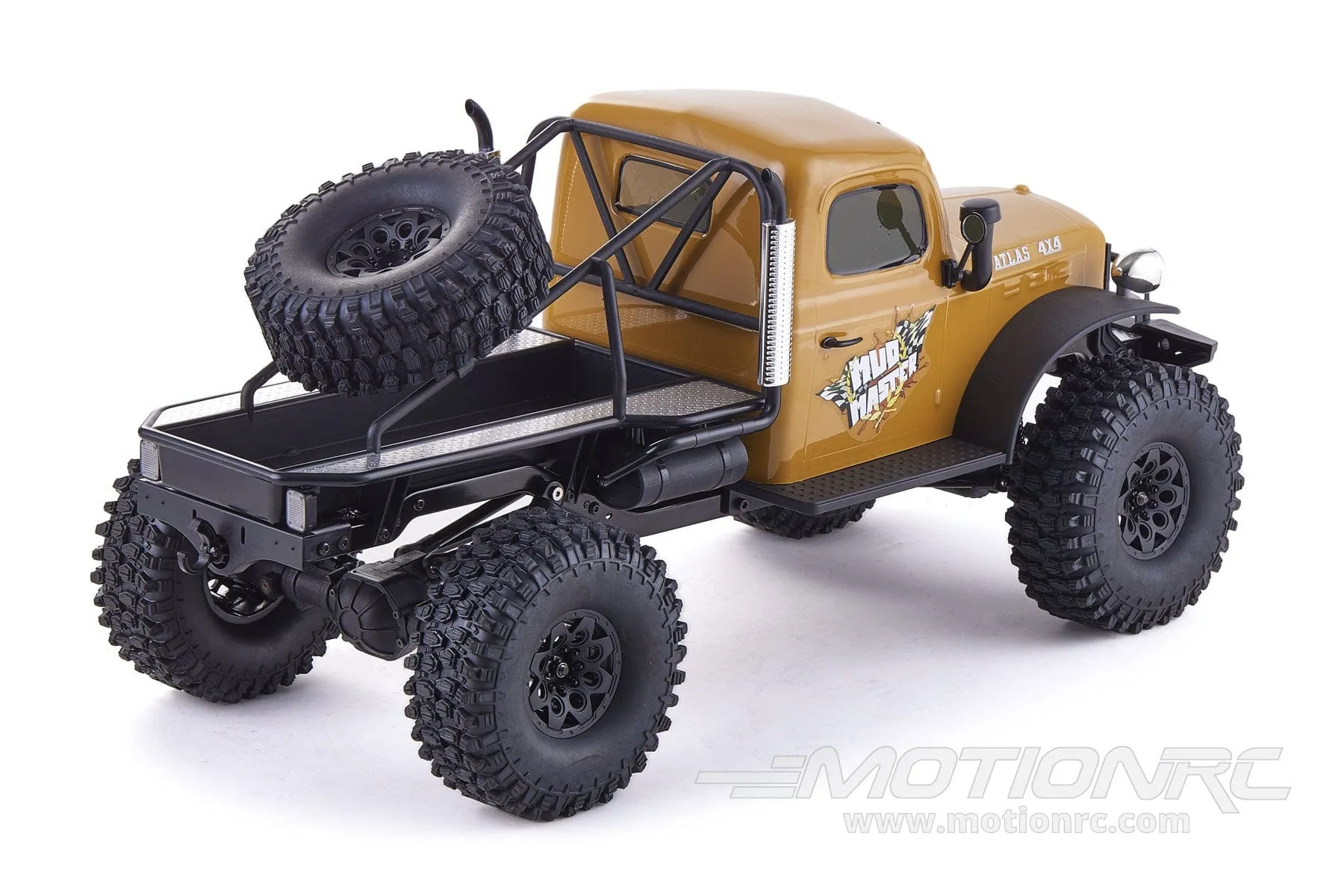 FMS Atlas 4x4 Yellow 1/10 Scale 4WD Crawler - RTR