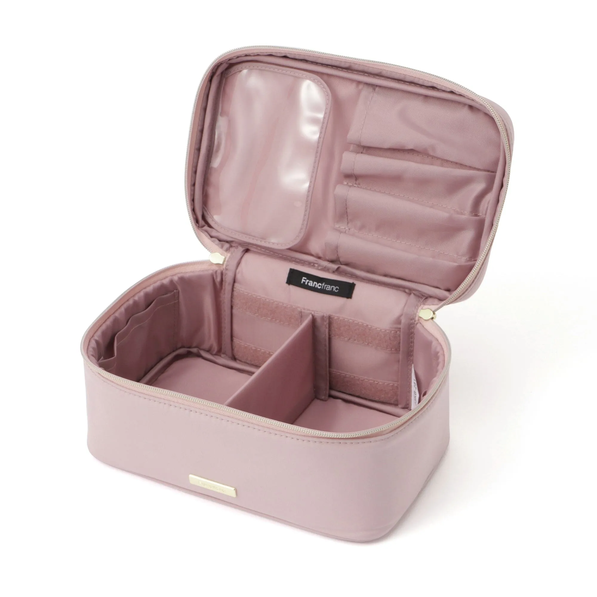 Frill Vanity Pouch S Pink