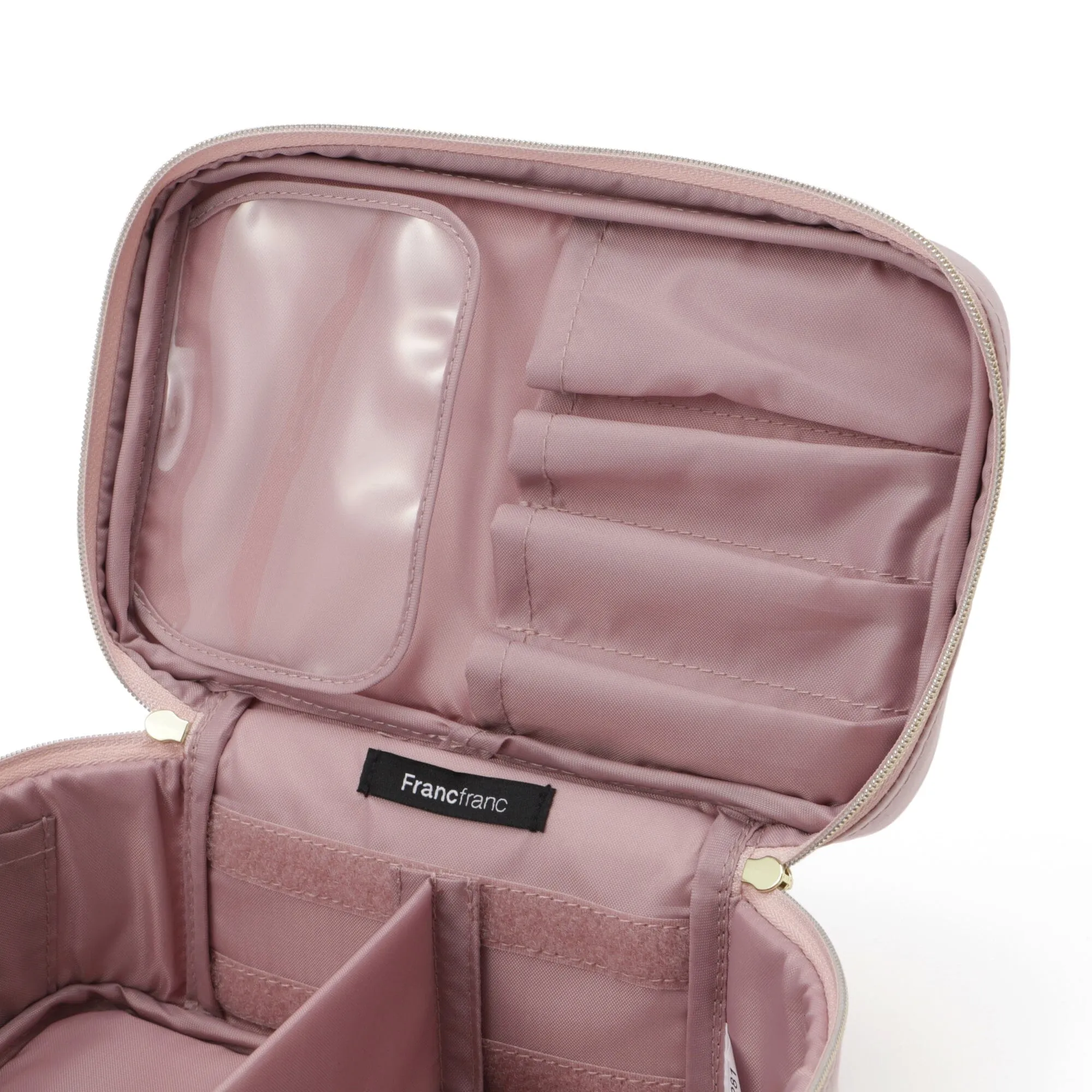 Frill Vanity Pouch S Pink