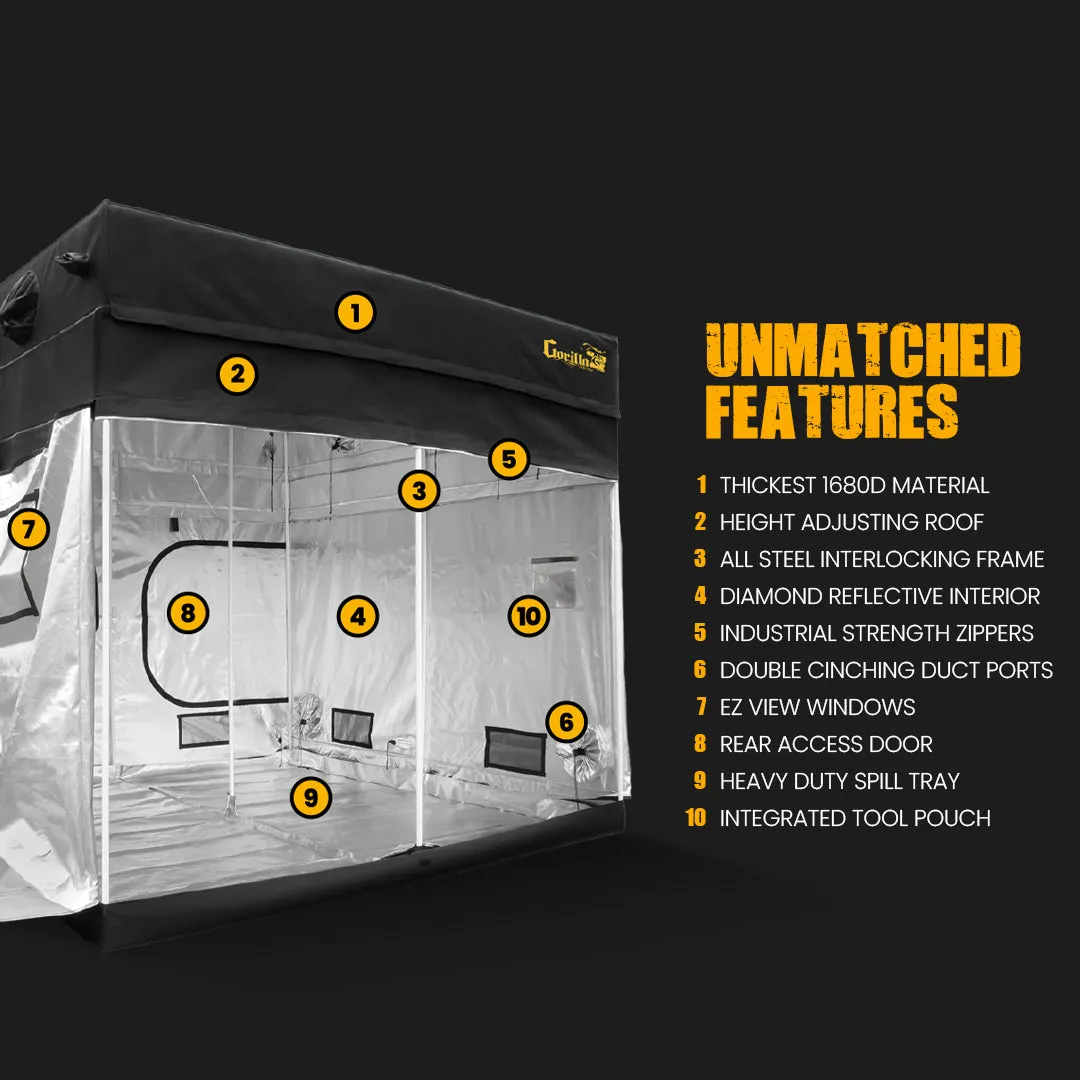 Gorilla Grow Tent 4x4 Pro