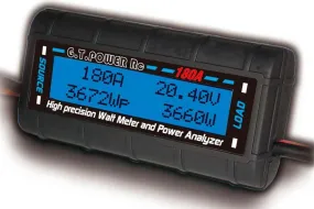 GT Power 180A Watt Meter and Power Analyzer