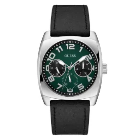 Guess Xander Green Dial Multifunction Watch