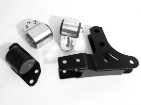 Hasport EG/DC AWD B-Series Mount Kit (3-Bolt Left) with Rear Bracket - Extreme Race (U88A) Urethane - DC2AWD-88A