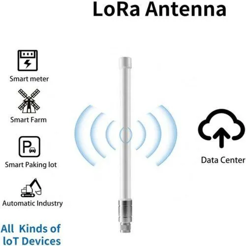 Helium 5.8 dBi High-Performance Antenna US 915Mhz w LMR400 Cable