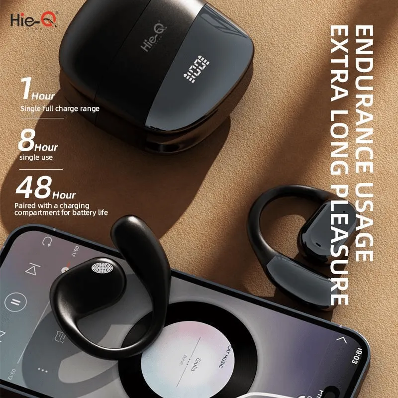 Hie-Q Japan OWS Open Earbuds Ultra High Definition Call - Q10