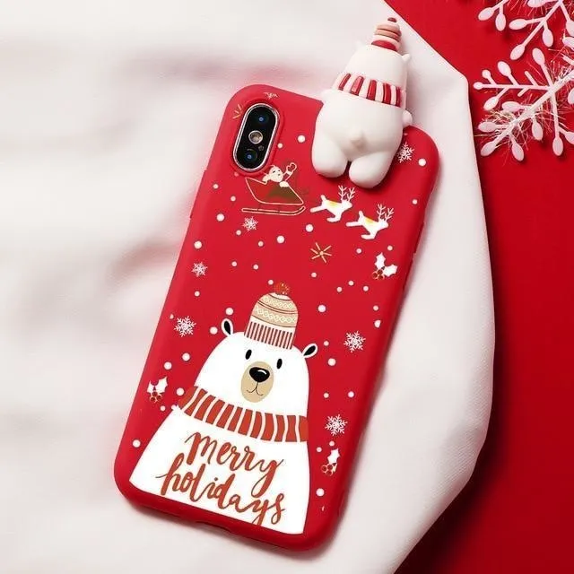 Holiday Critters iPhone Case