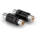 Hosa GRA-101 RCA to RCA Couplers - 2 Pc