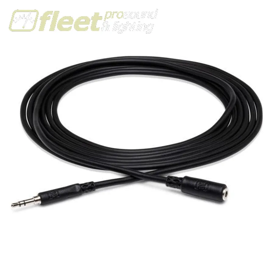 HOSA MHE-110 1/8S Male to 1/8S Female Headphone Extension Cable - 10 FT