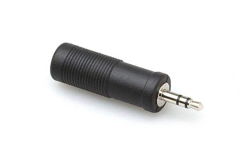 Hosa Stereo 1/4'' Phone (F) to Stereo 3.5mm (M) Adaptor