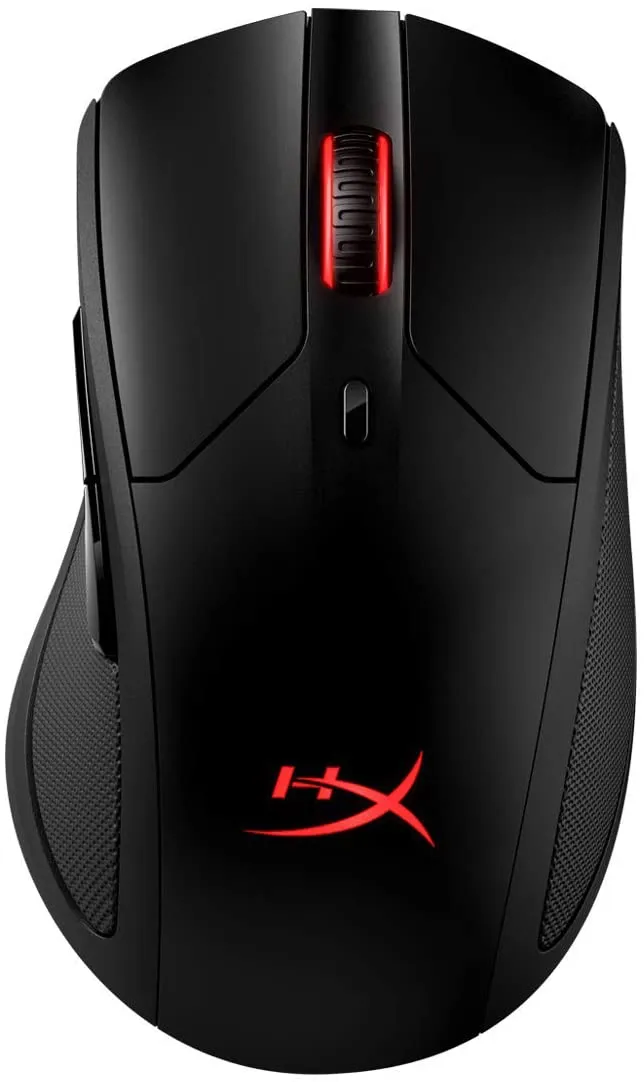 HyperX Pulsefire Dart - Wireless RGB Gaming Mouse, Software-Controlled Customization, 6 Programmable Buttons, Qi-Charging Battery up to 50 Hours - PC, PS4, Xbox One Compatible