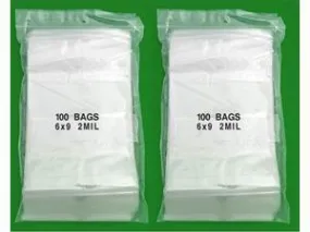 iMBAprice 6 x 9" 2 Mil Reclosable Bags - 2000