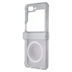 ITSKINS Hybrid_R Clear Hinge Case for MagSafe for Galaxy Z Flip5 - Transparent