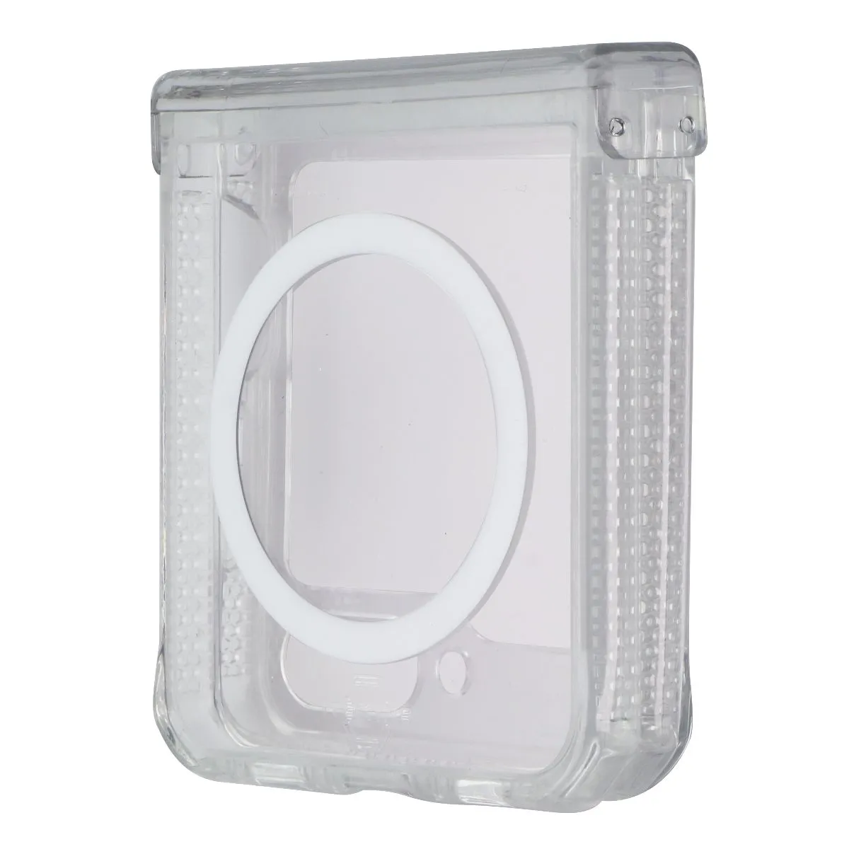 ITSKINS Hybrid_R Clear Hinge Case for MagSafe for Galaxy Z Flip5 - Transparent