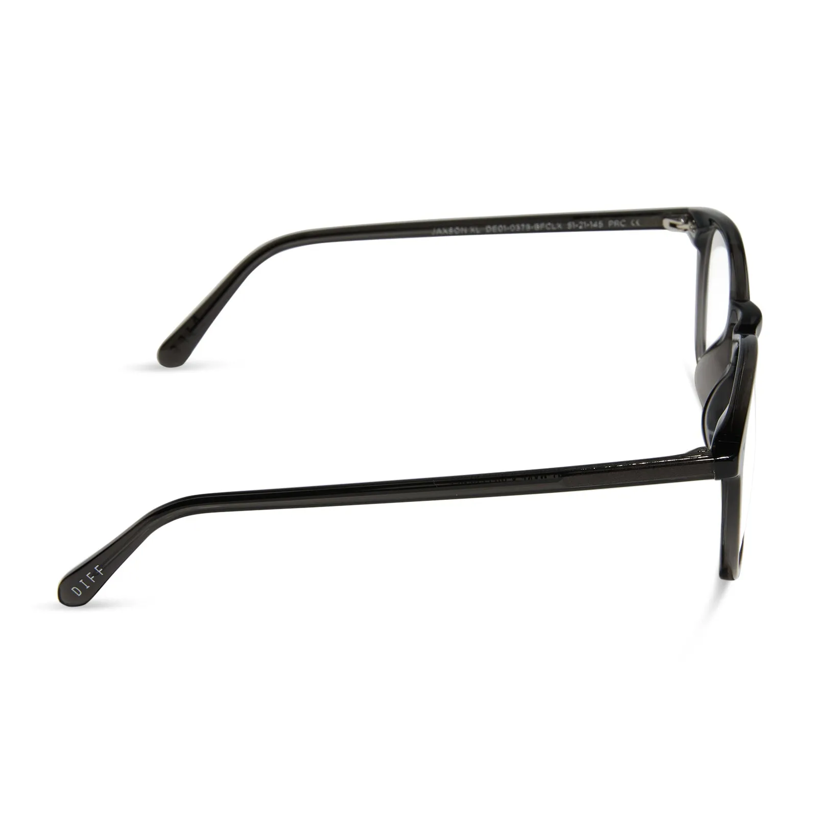 JAXSON XL - BLACK SMOKE CRYSTAL   PRESCRIPTION GLASSES