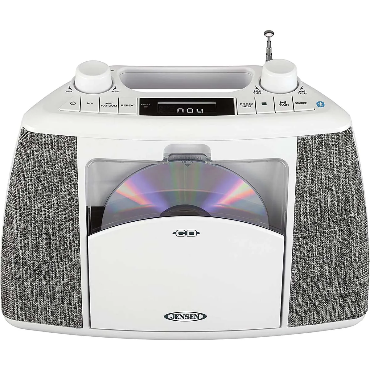 Jensen Audio Portable Bluetooth CD Music System