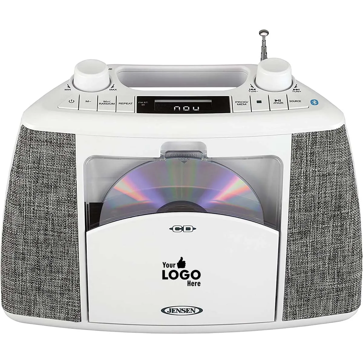 Jensen Audio Portable Bluetooth CD Music System