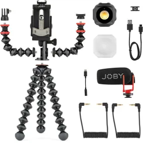 JOBY GorillaPod Advanced Mobile Vlogging Kit