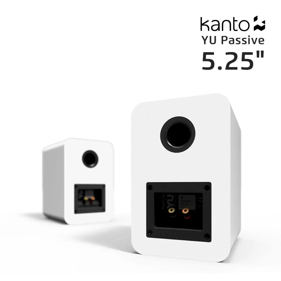 Kanto YU Passive 5.25" Bookshelf Speakers