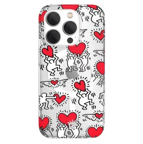 Keith Haring Heart-ist iPhone Case