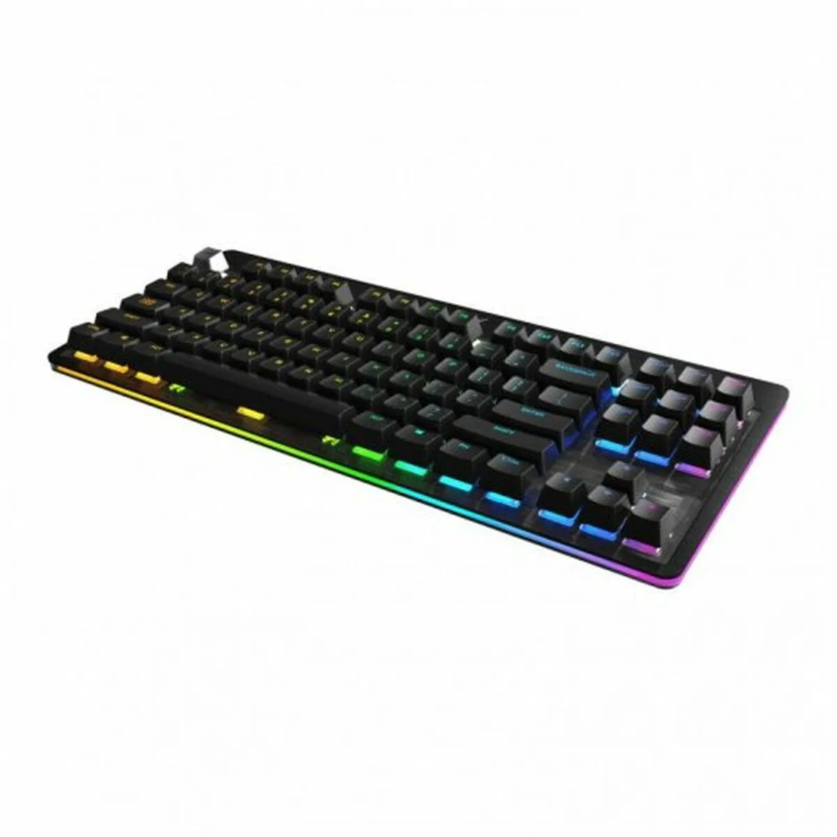 Keyboard Mountain Everest Core Black RGB Black English