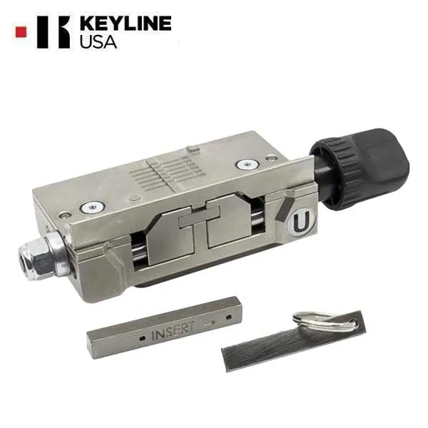 Keyline - OPZ11114B -  "U" - Laser and Double-Sided Edge Cut Keys - Clamp / Jaw - for Gymkana 994