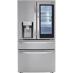 LG 23 cu. ft. Counter-Depth French 4-Door Refrigerator with InstaView™ Door-in-Door® LRMVC2306S