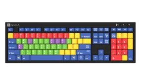 LogicKeyboard Kids Learning keyboard NERO PC US LKB-LBHS-BJPU-US