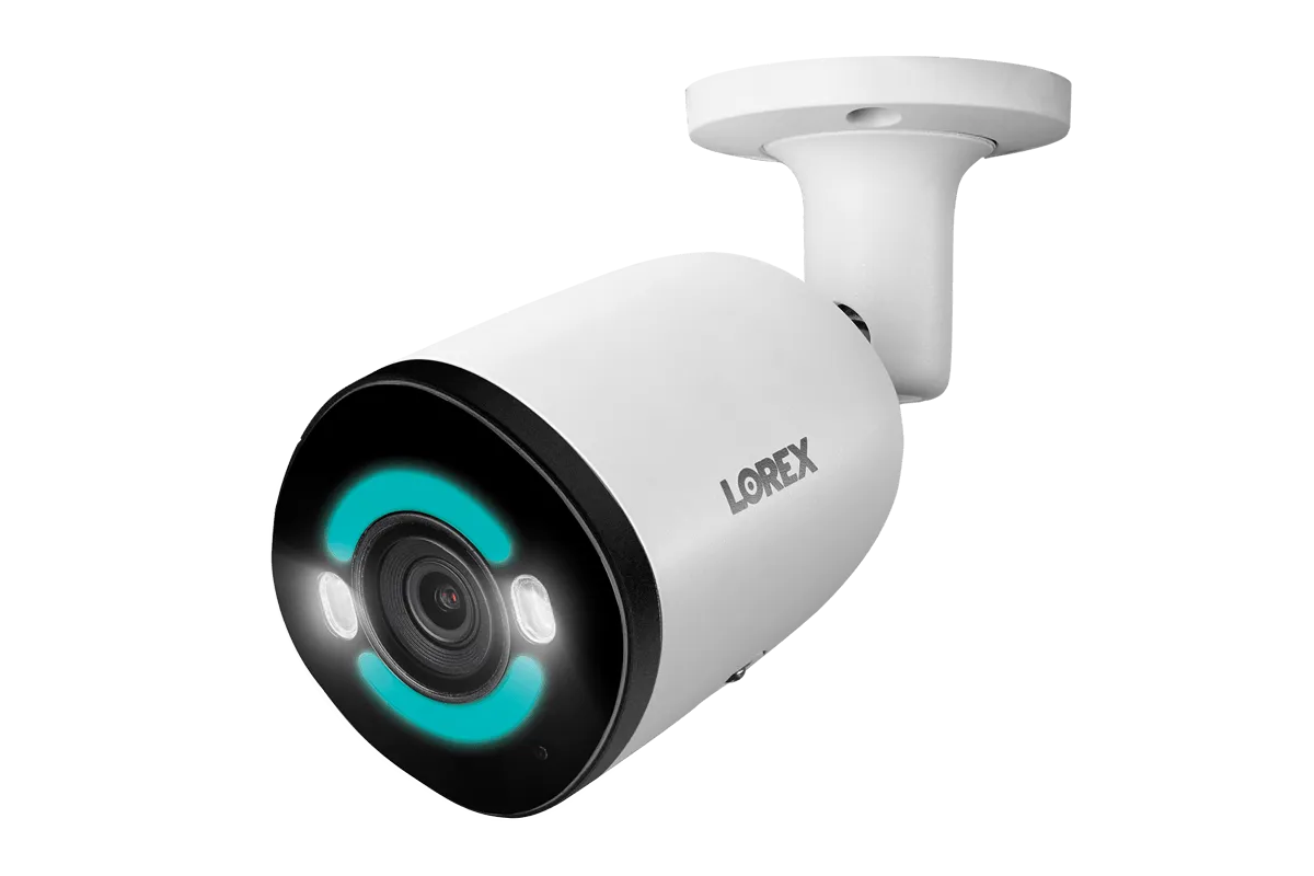 Lorex 4K  12MP 16 Camera Capable (8 Wired   8 Fusion Wi-Fi ) 2TB Wired NVR System with H30 IP Bullet Cameras