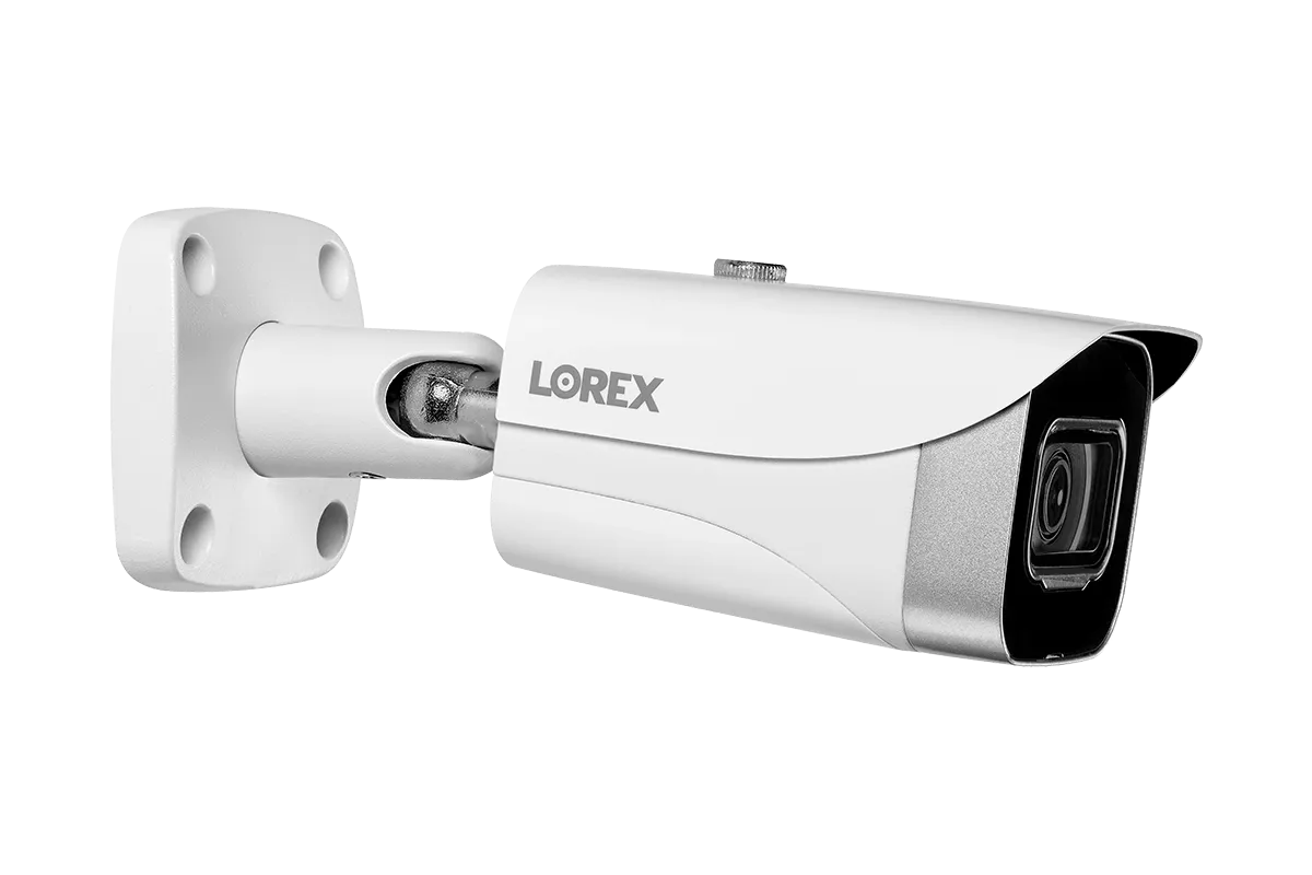 Lorex Fusion 4K 8-Channel 2TB Wired NVR System with Four 4K IP Cameras   Two 2K Wi-Fi Indoor Cameras