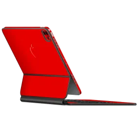 Magic Keyboard for iPad Pro 11" (2021) GLOSSY Bright Red Skin